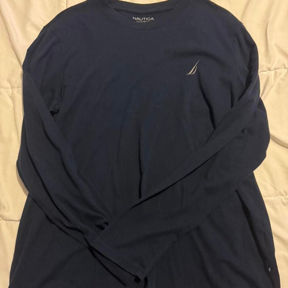 Nautica Men's Navy Pajamas